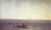 Gustave Guillaumet The Sahara oil painting artist